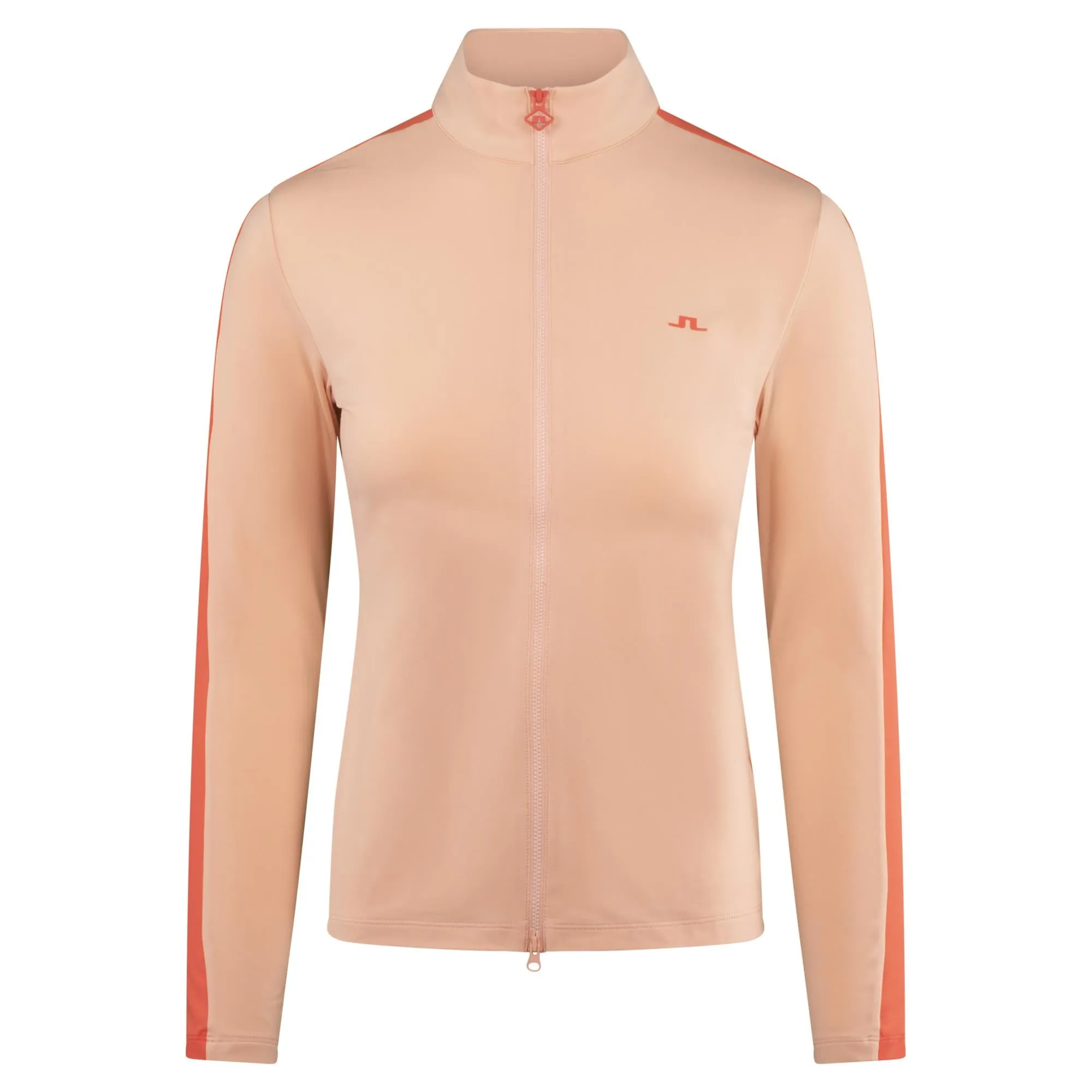 J Lindeberg Winona Ladies Golf Mid Layer Almost Apricot