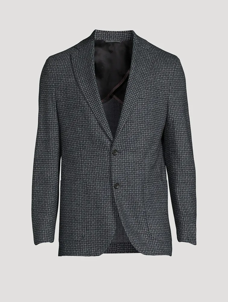 JACK VICTOR Hampton Wool And Silk Sport Coat