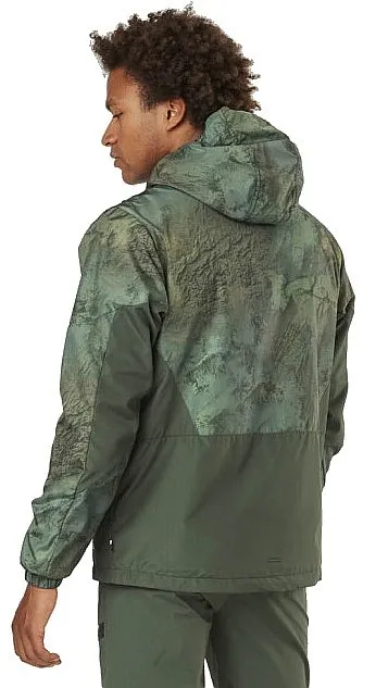 jacket Picture Laman Printed - Geology Green - men´s