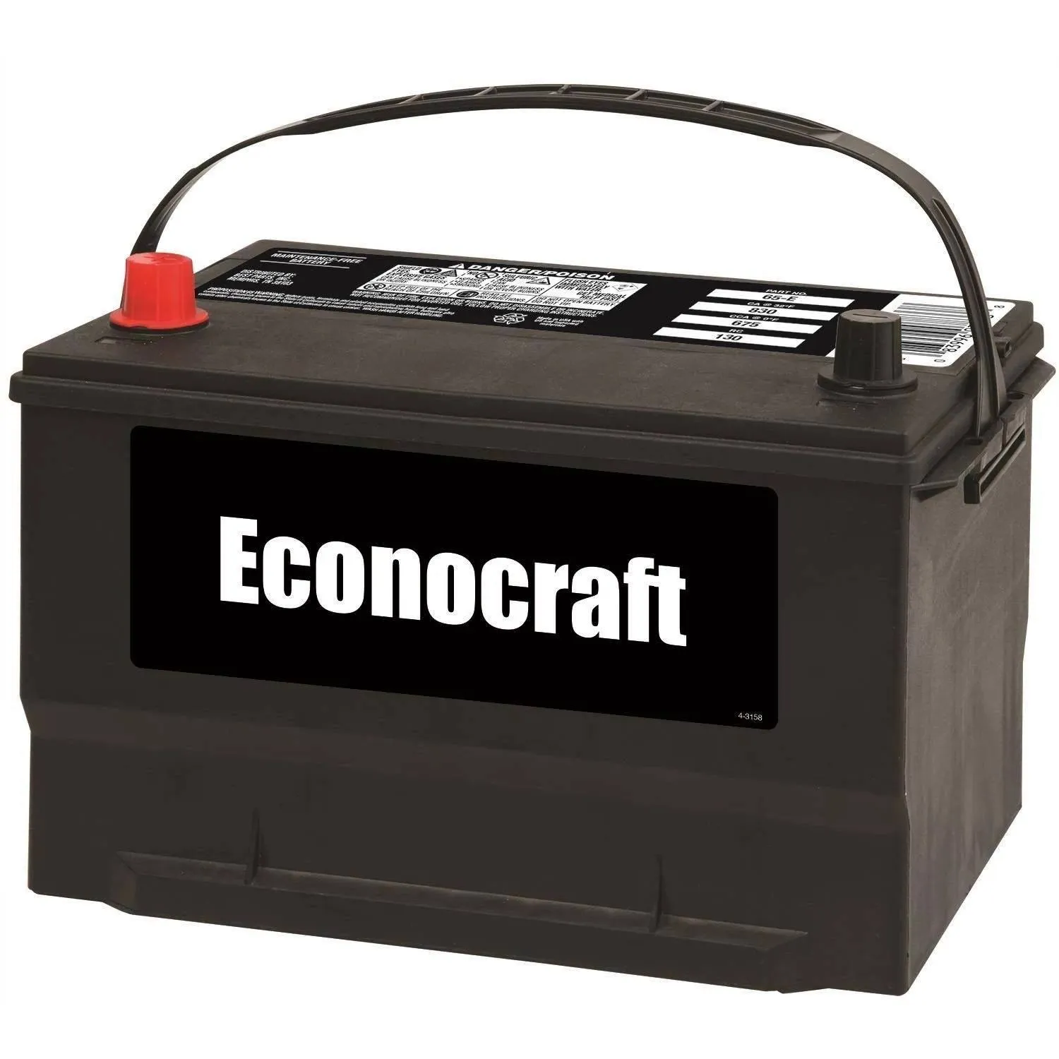 Jci 860102811874-65-E Autozone Economy Battery