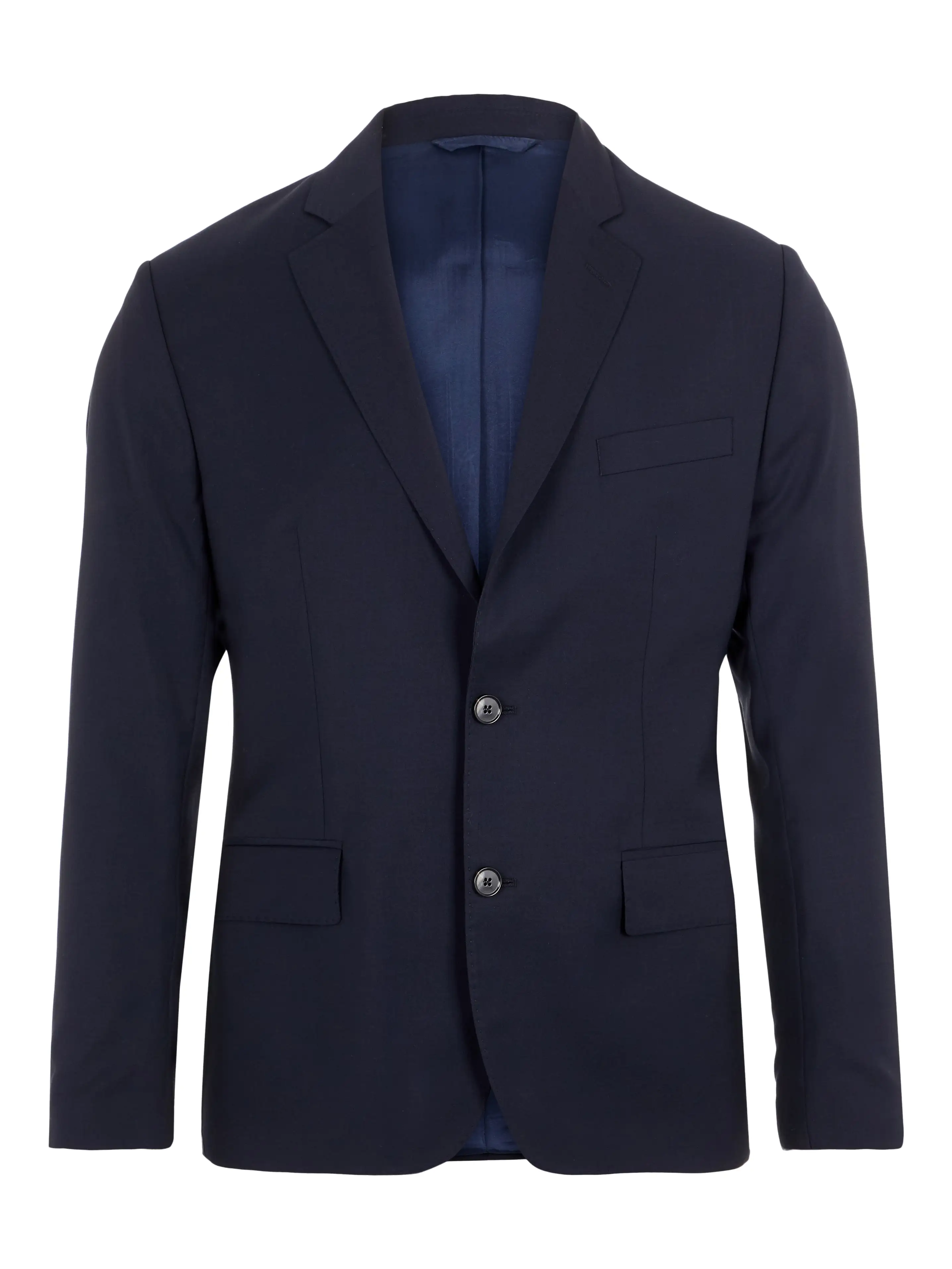 J.Lindeberg Mens Hopper Soft Comfort Wool Blazer - NAVY