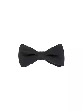 J.Lindeberg Mens Open Bow-Tie Evening Satin - BLACK