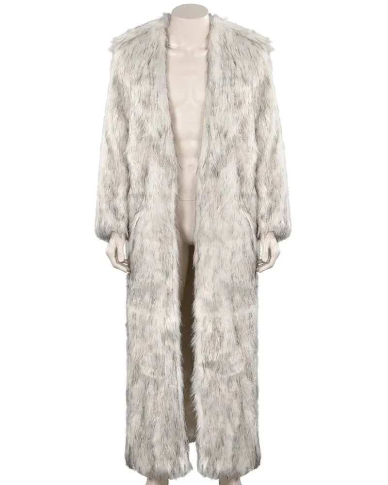 Ken White Fur Coat | Barbie Movie Ryan Gosling Fur Coat