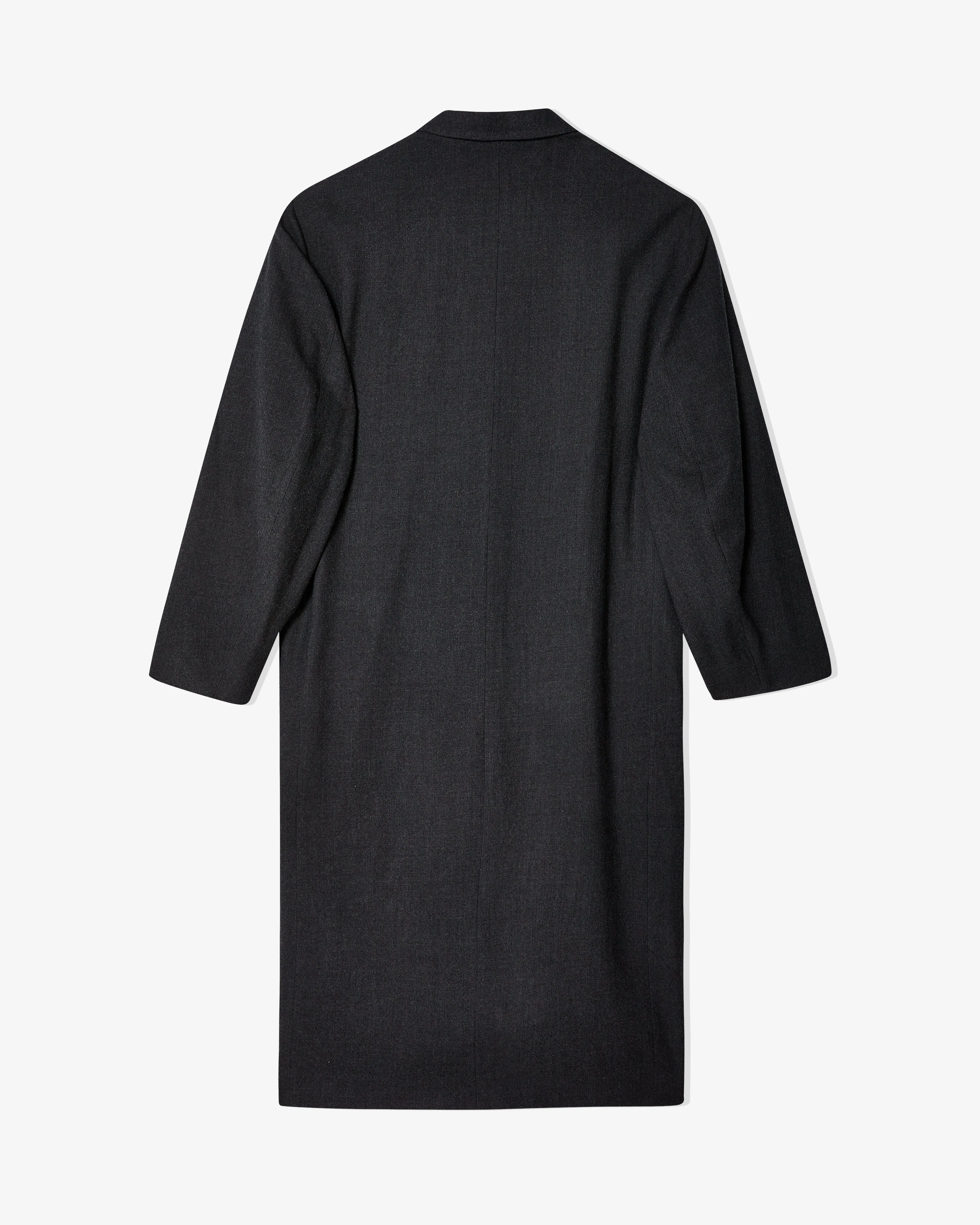 Lemaire - Unisex Maxi Double Breasted Coat - (Anthracite)