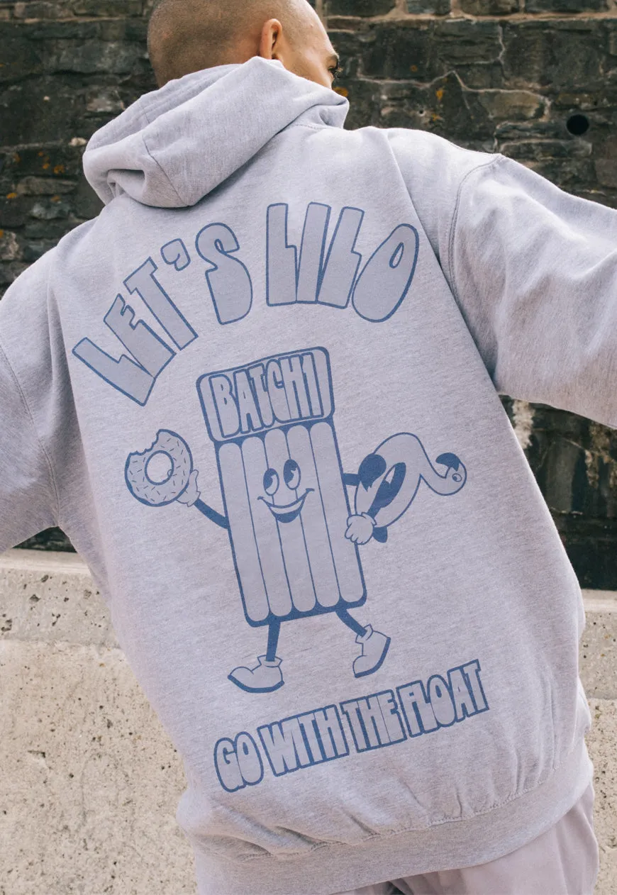 Let's Lilo Men's Slogan Hoodie With Pool Float Graphic