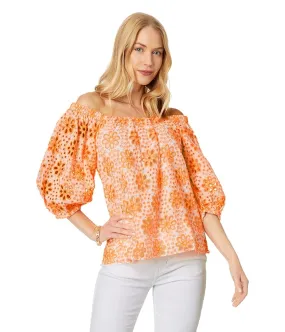 Lilly Pulitzer Kerrigan Elbow Sleeve Top