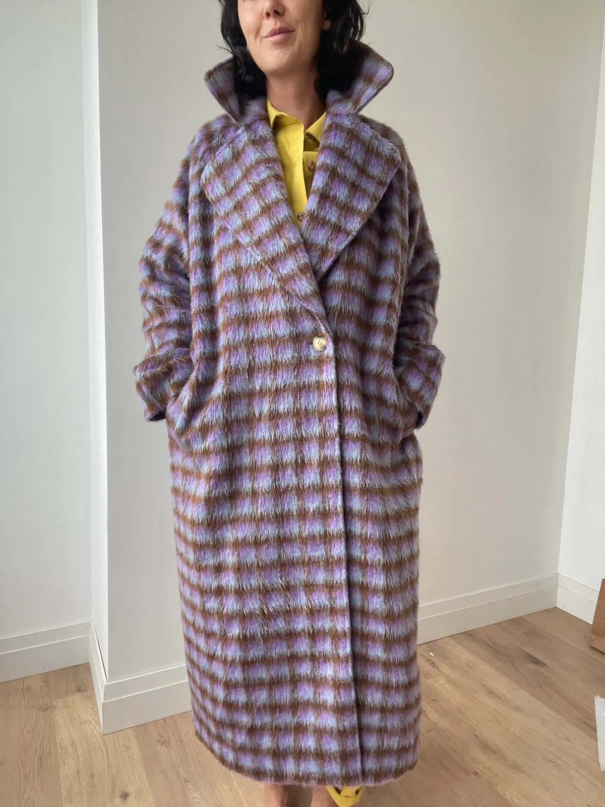 Maxi Coat - Purpel