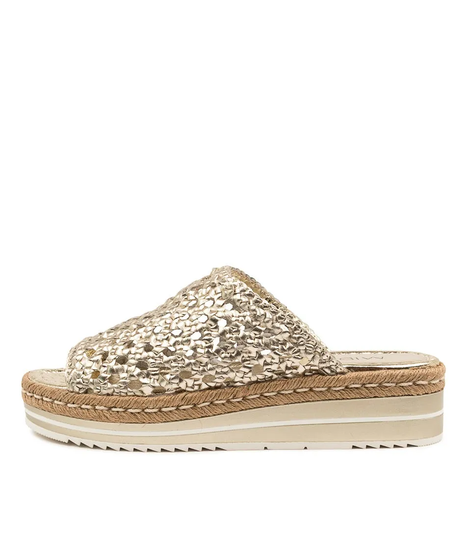 MIDAS Aldo Pale Gold Woven