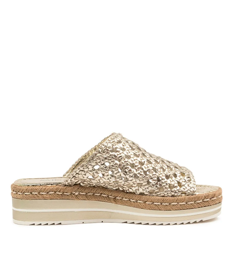 MIDAS Aldo Pale Gold Woven