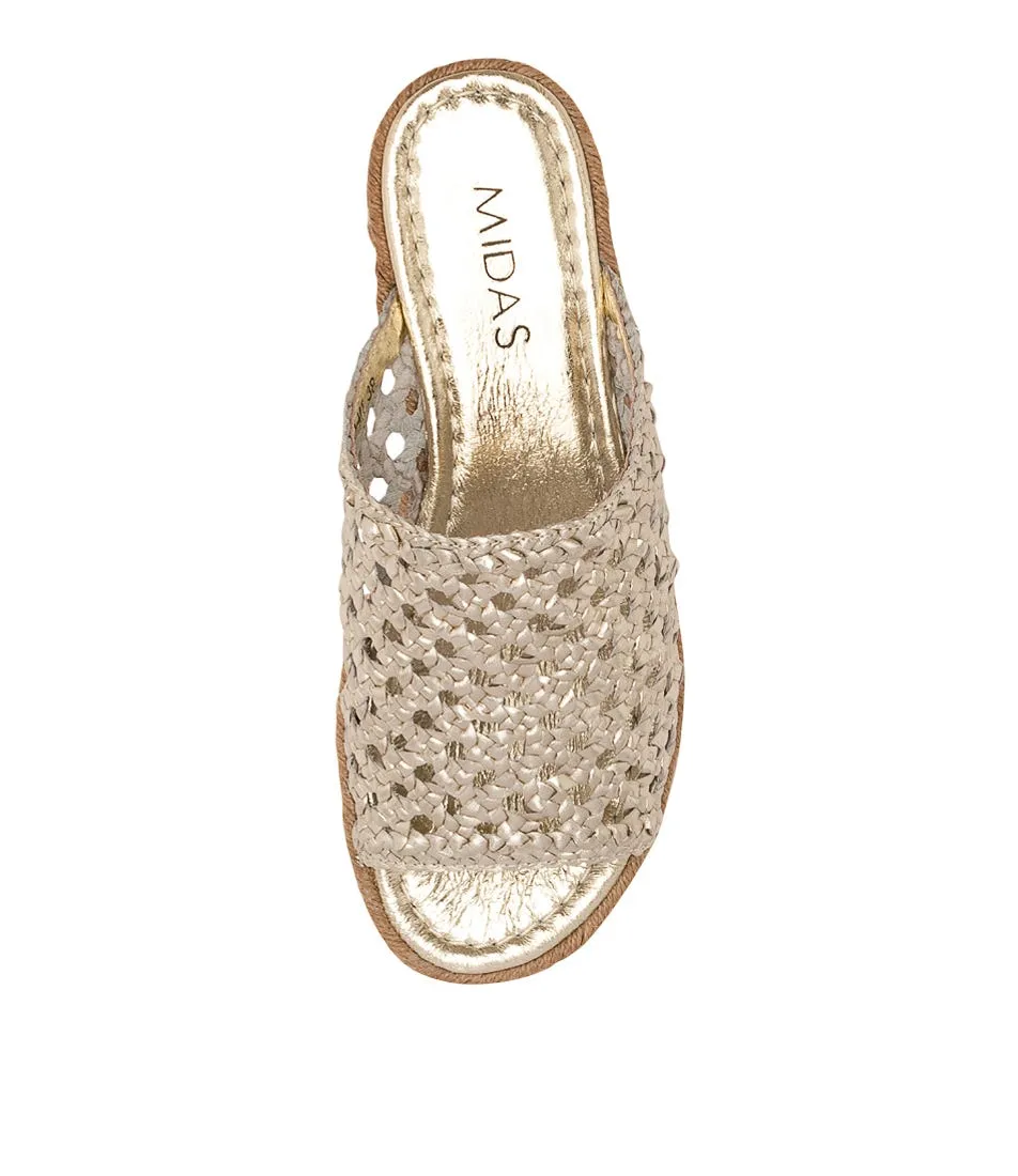 MIDAS Aldo Pale Gold Woven