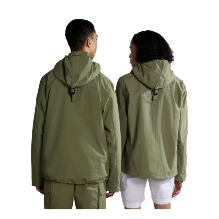 Napapijri NA4H2O Rainforest Open S Giacca Parka Con Cappuccio Verde