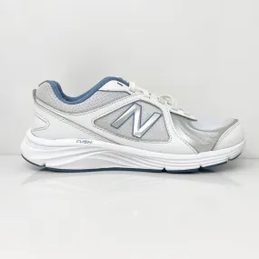 New Balance Womens 496 V3 WW496WB3 White Casual Shoes Sneakers Size 6.5 B