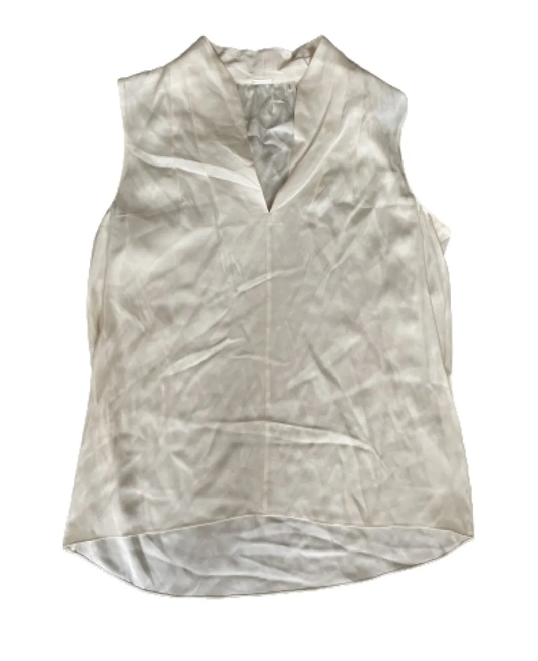 NEW GIRL: Jessica Day's White Elie Tahari Sleeveless Blouse