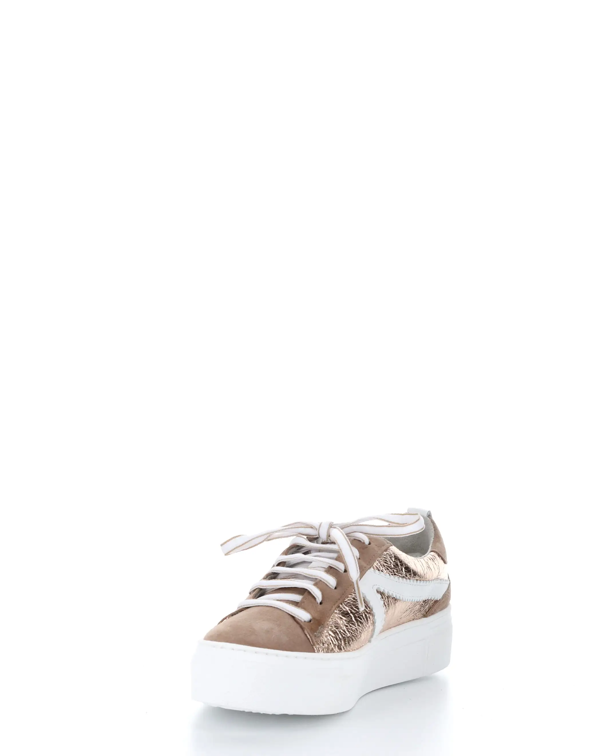 OLARY TAN/ROSE GOLD Lace-up Shoes