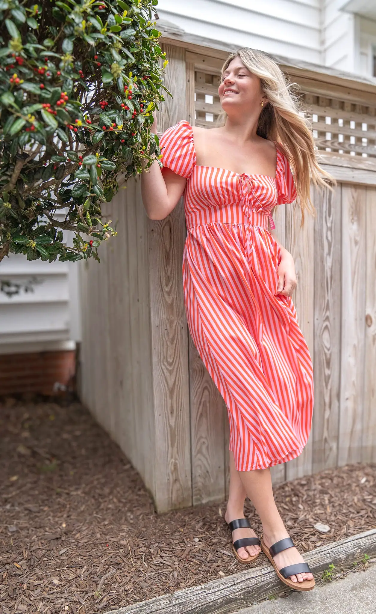 OLSEN MIDI DRESS