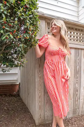 OLSEN MIDI DRESS