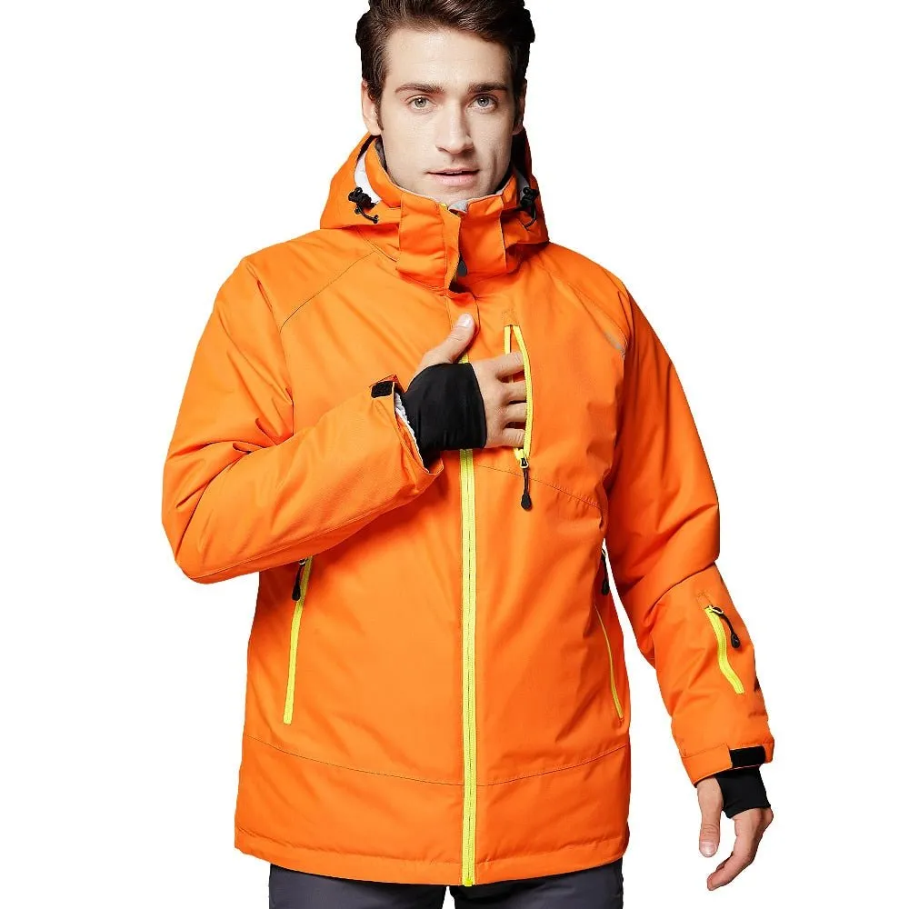 Parka chaude & imperméable à capuche pour homme COPOZZ – SJK