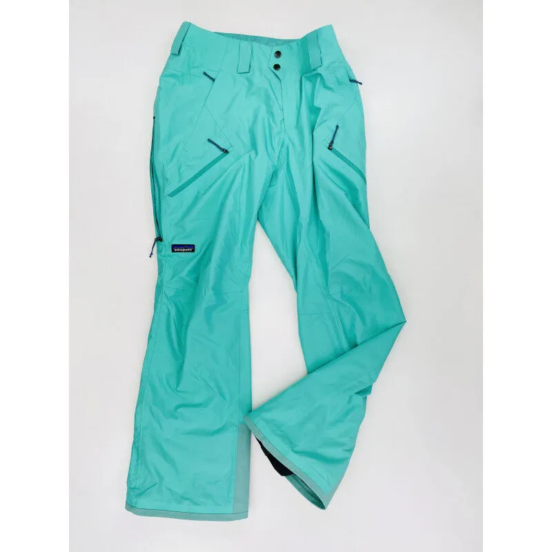 Patagonia  W's Powder Town Pants - Pantaloni da sci di seconda mano - Donna - Verde - S