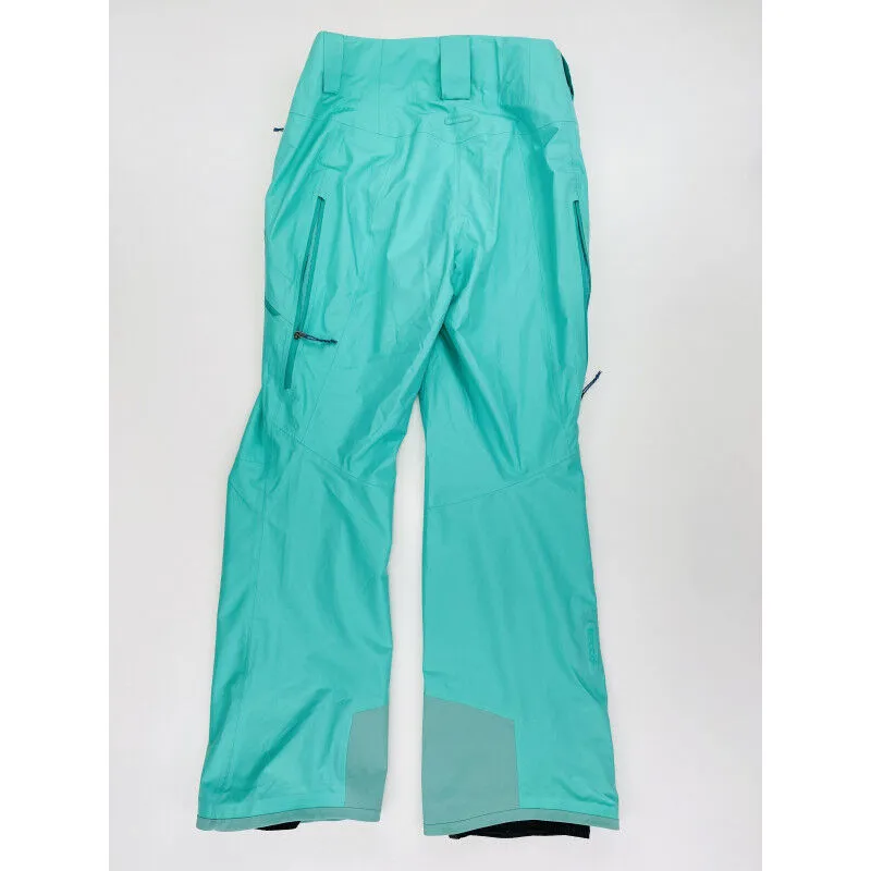 Patagonia  W's Powder Town Pants - Pantaloni da sci di seconda mano - Donna - Verde - S