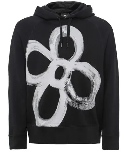 Paul Smith Black Happy Flower Hoodie