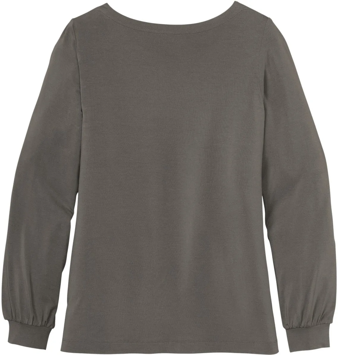 Port Authority Ladies Luxe Knit Jewel Neck Top