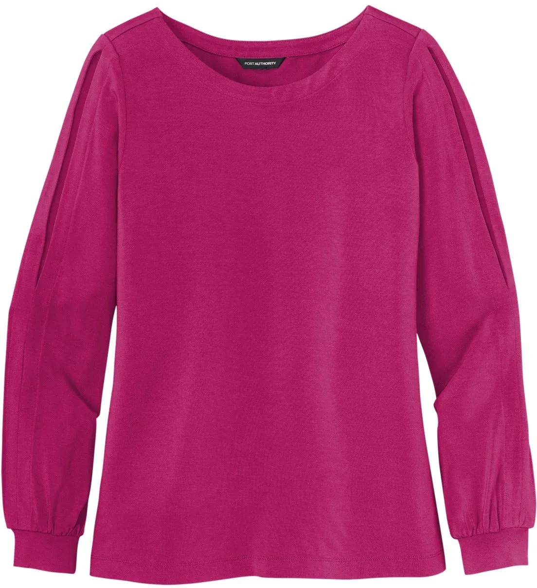 Port Authority Ladies Luxe Knit Jewel Neck Top