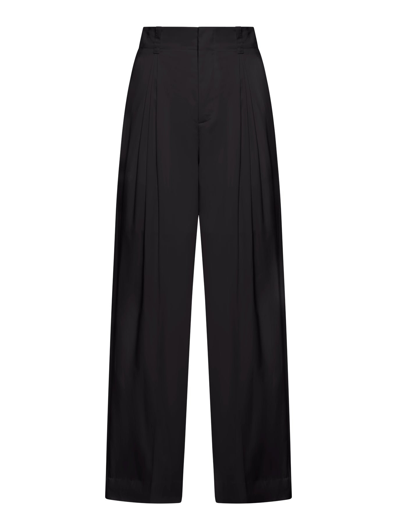 Silk and cotton trousers