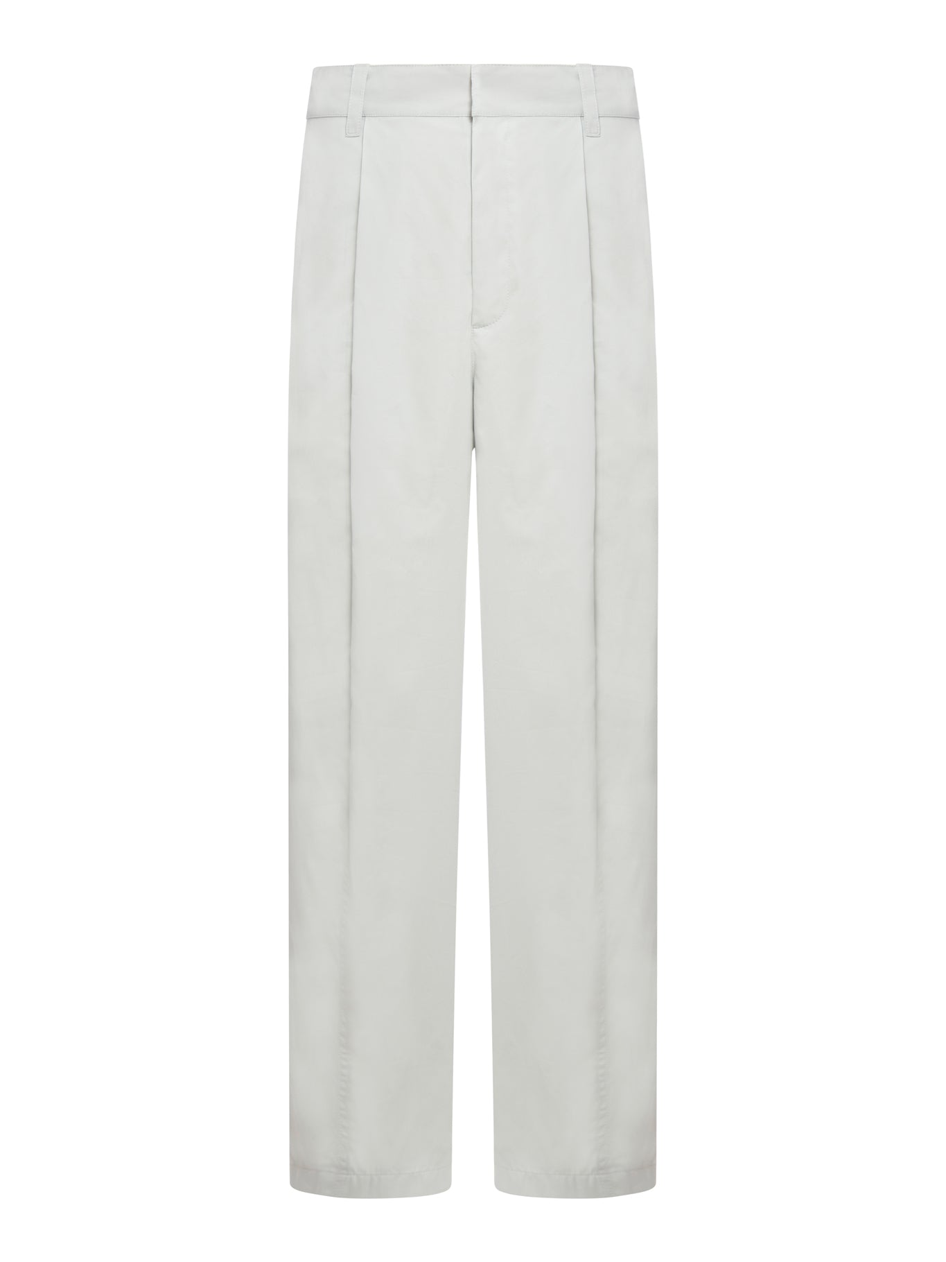 Silk and cotton trousers