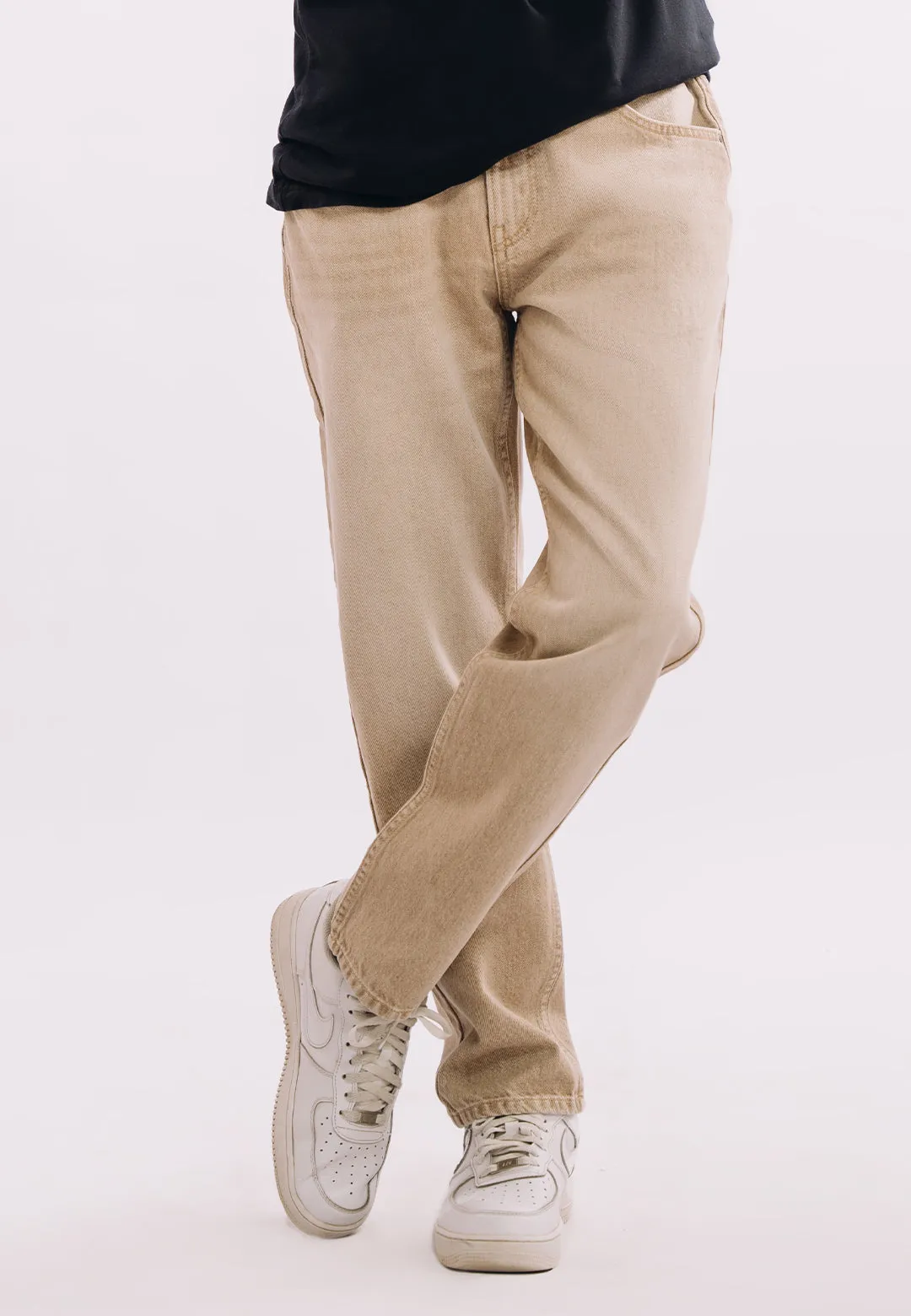 Slim Fit Jeans - Sand Wash