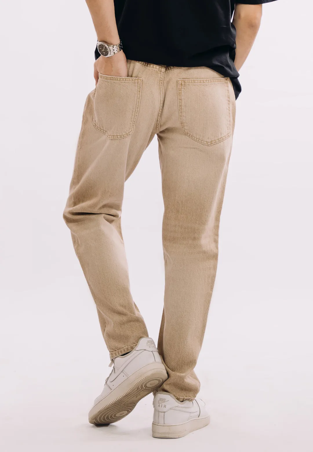 Slim Fit Jeans - Sand Wash