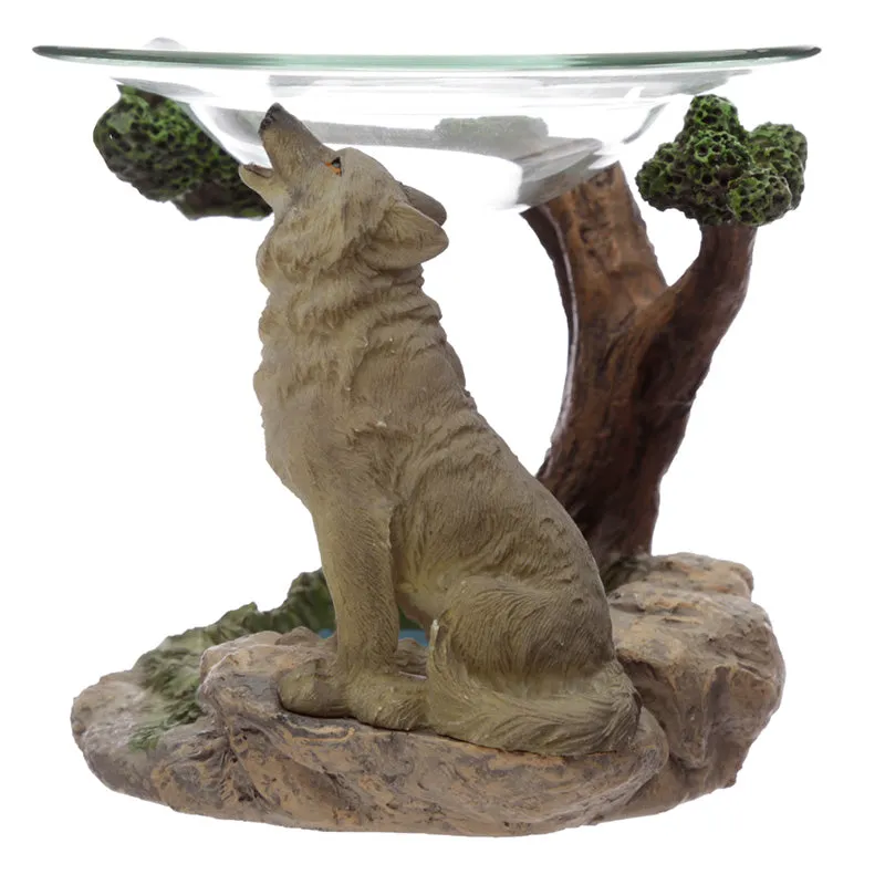 Spirit of the Forest Protector of the North Wolf Oil Burner WOLF44