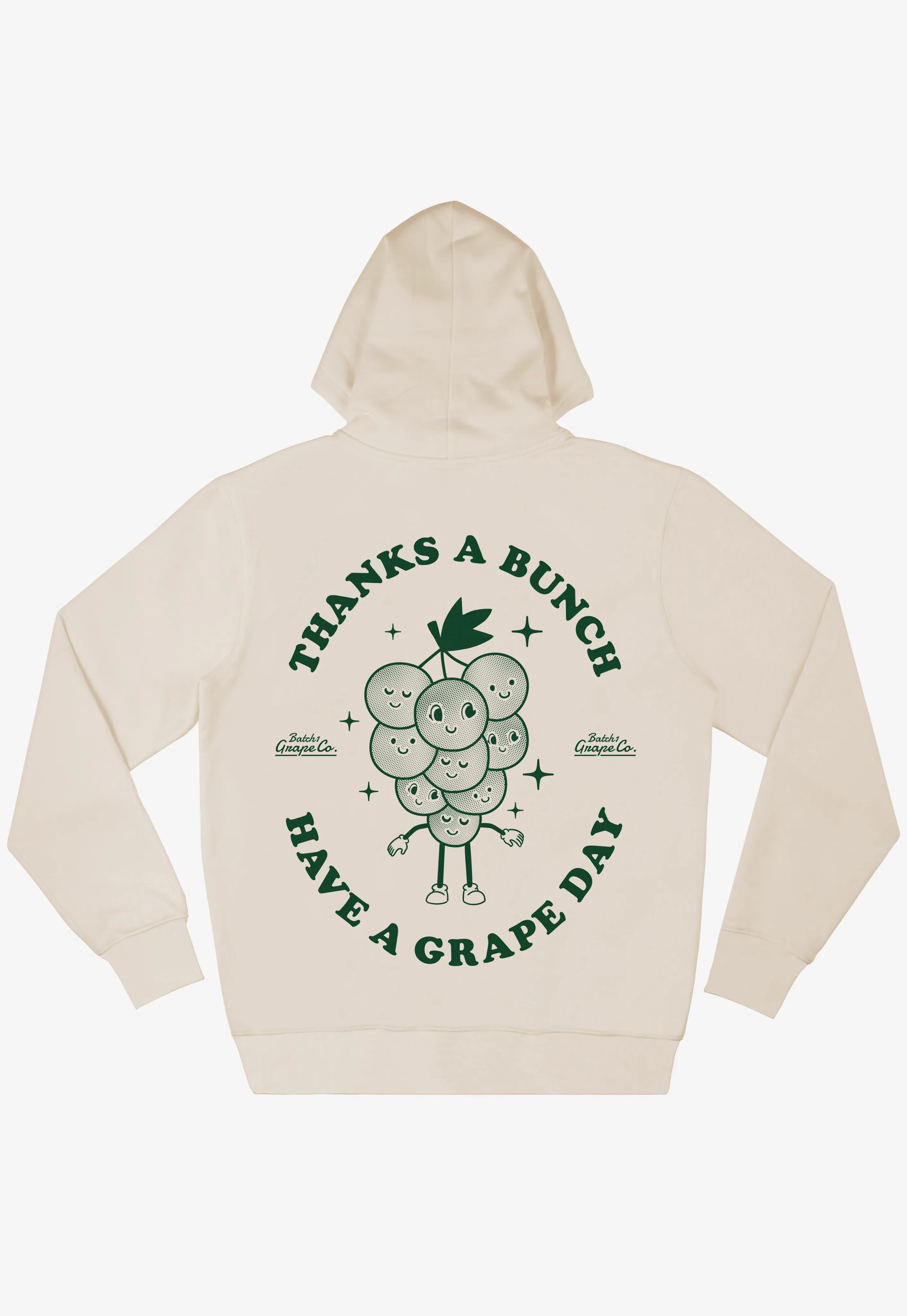 Thanks A Bunch Fruit Logo Hoodie In Vanilla