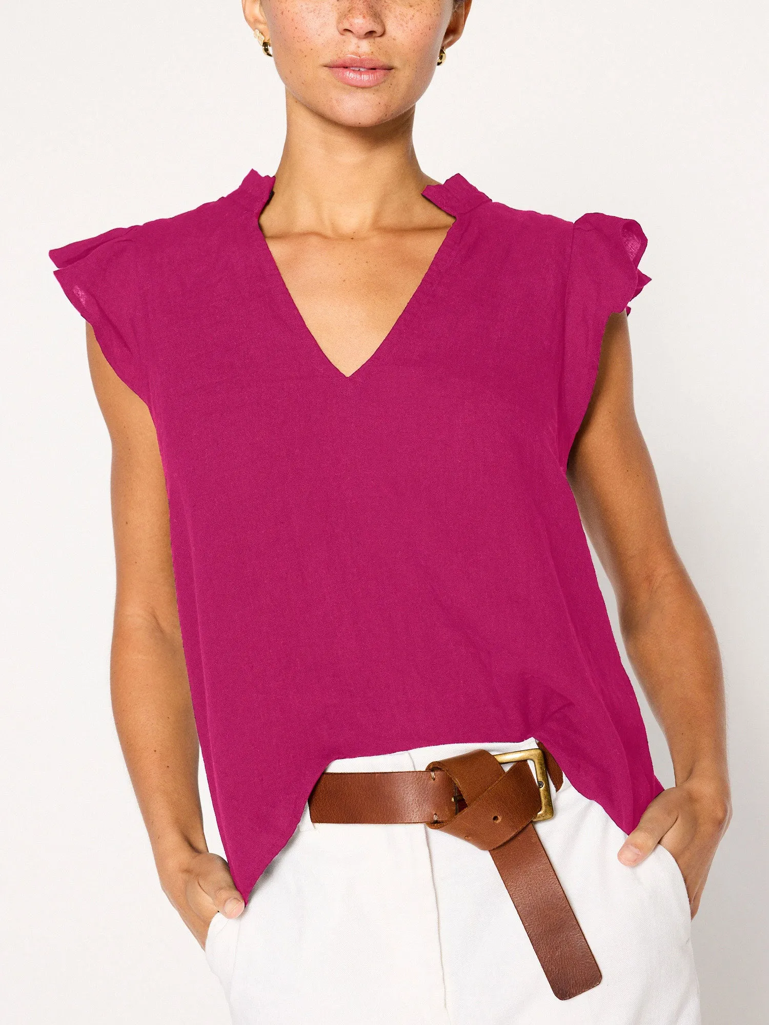 The Devan Sleeveless Blouse