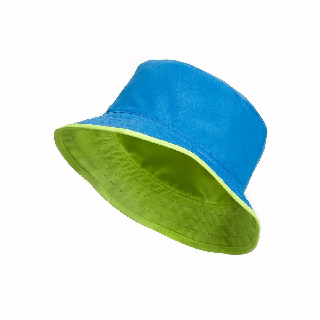 The North Face Super Sonic Blue/LED Yellow Reversible Class V Bucket Hat