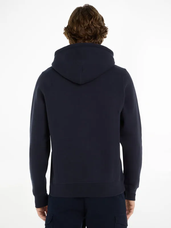 TOMMY HILFIGER Tommy Hilfiger Monogram Applique Hoody - Navy