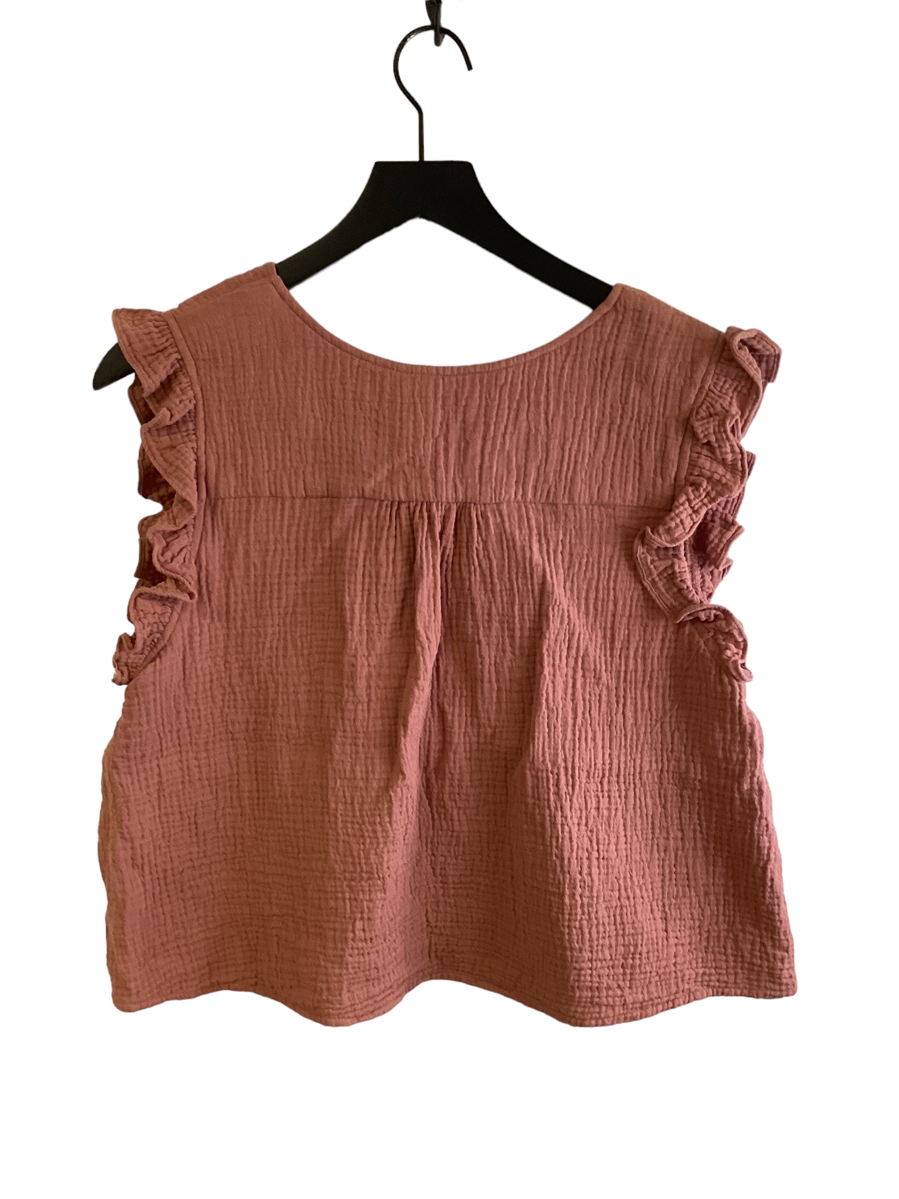 Top Short Sleeve By Very J  Size: L