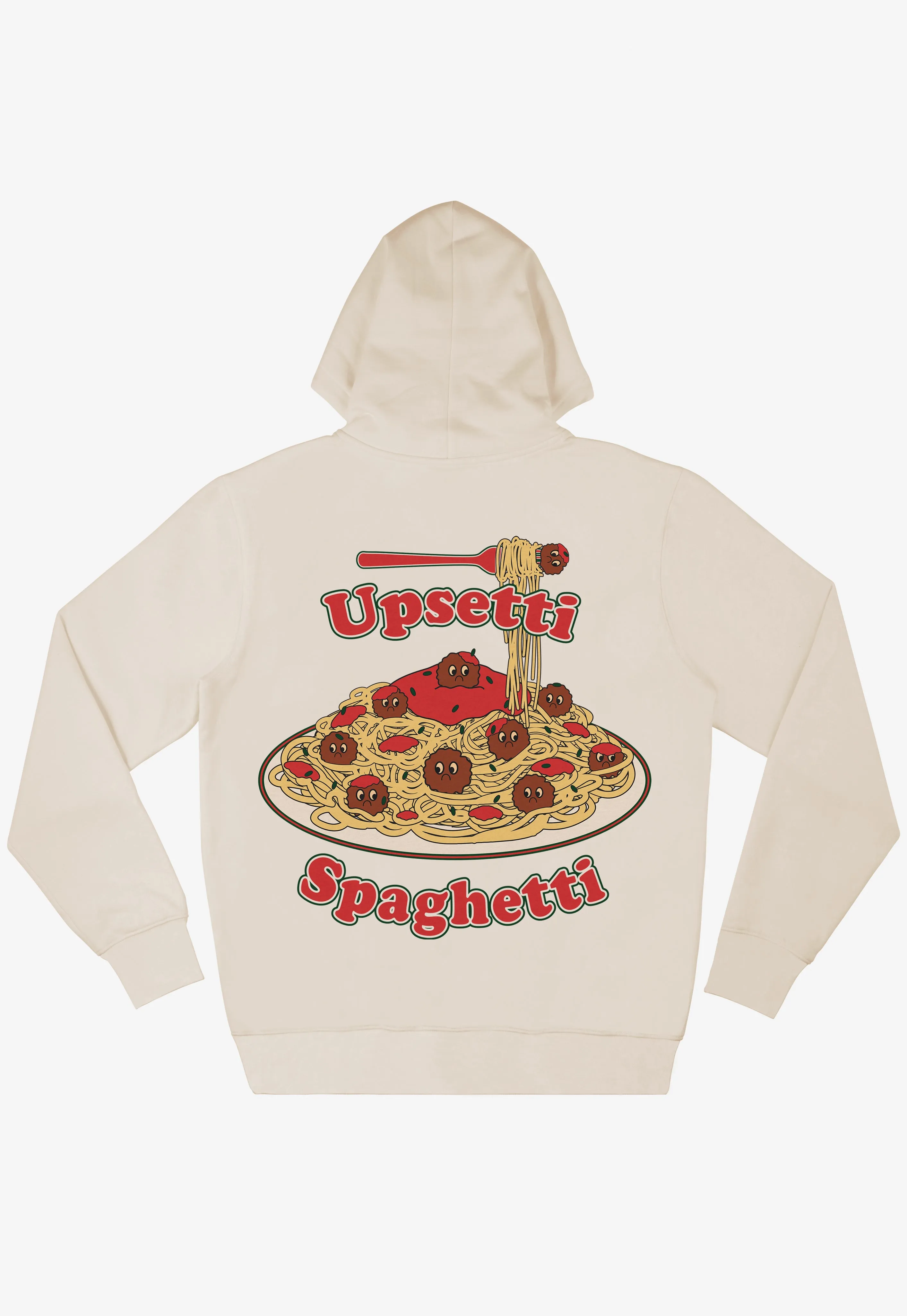 Upsetti Spaghetti Vanilla Hoodie