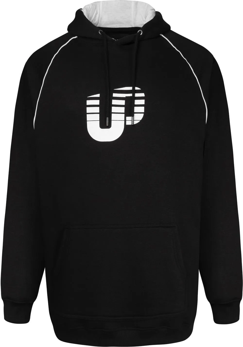 Uptheir Cam1 Performance Fleece Overhead Hoody - Black