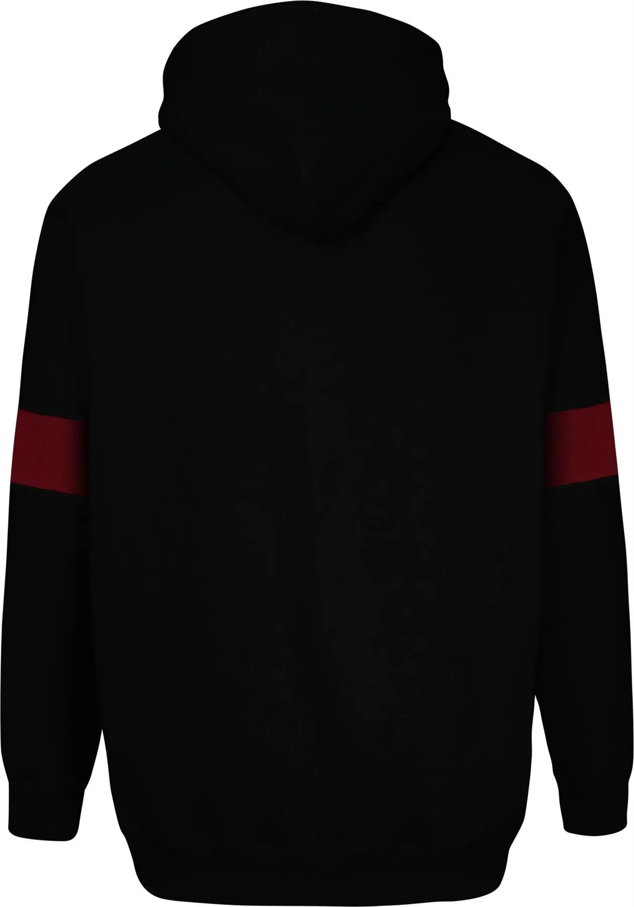 Uptheir Chill Hoody - Black Burgundy