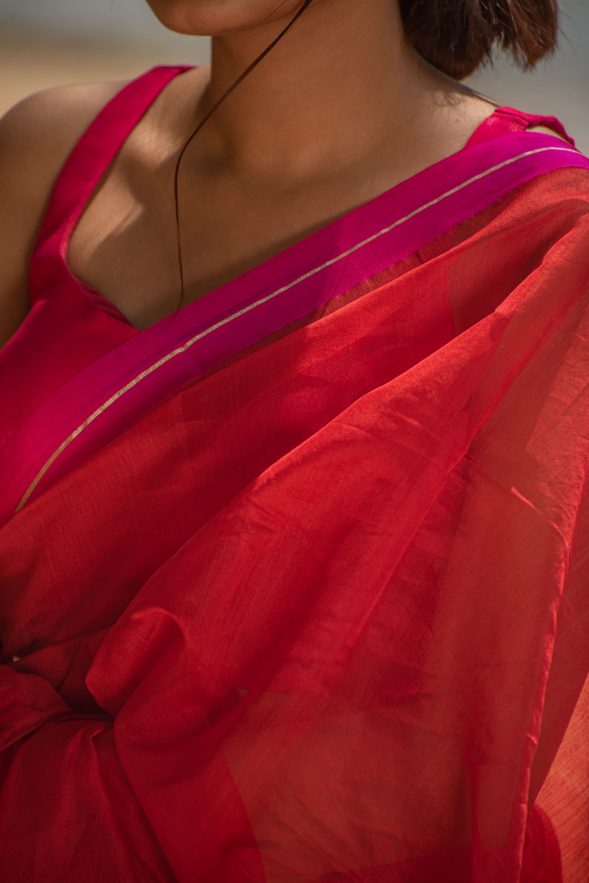 Utsav silk cotton saree -  Abeer