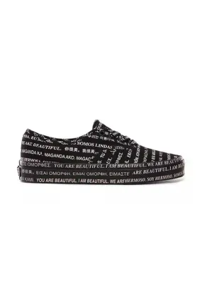 Vans plimsolls We Are Beautiful Authentic women's black color