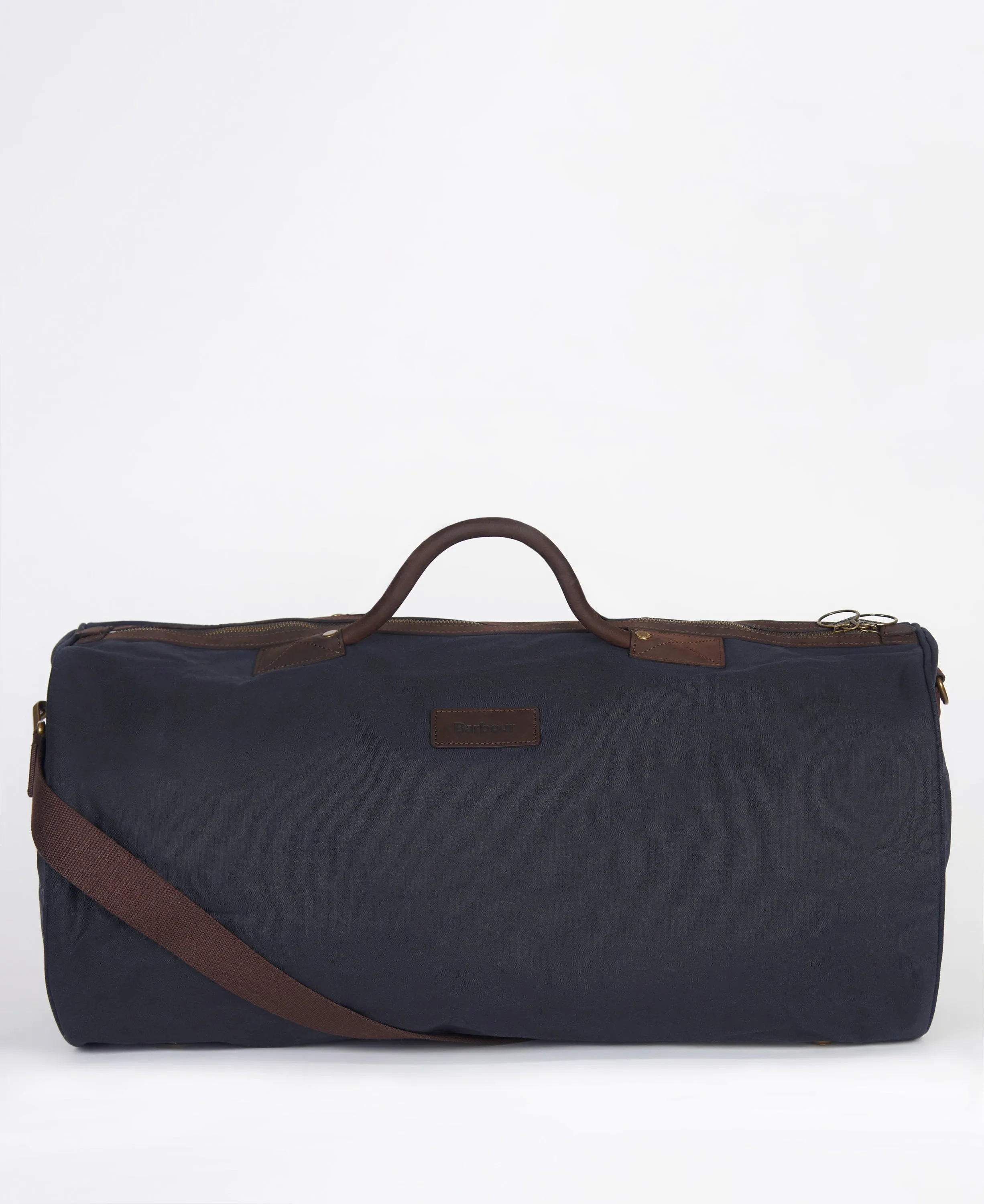 Wax Holdall Bag Navy