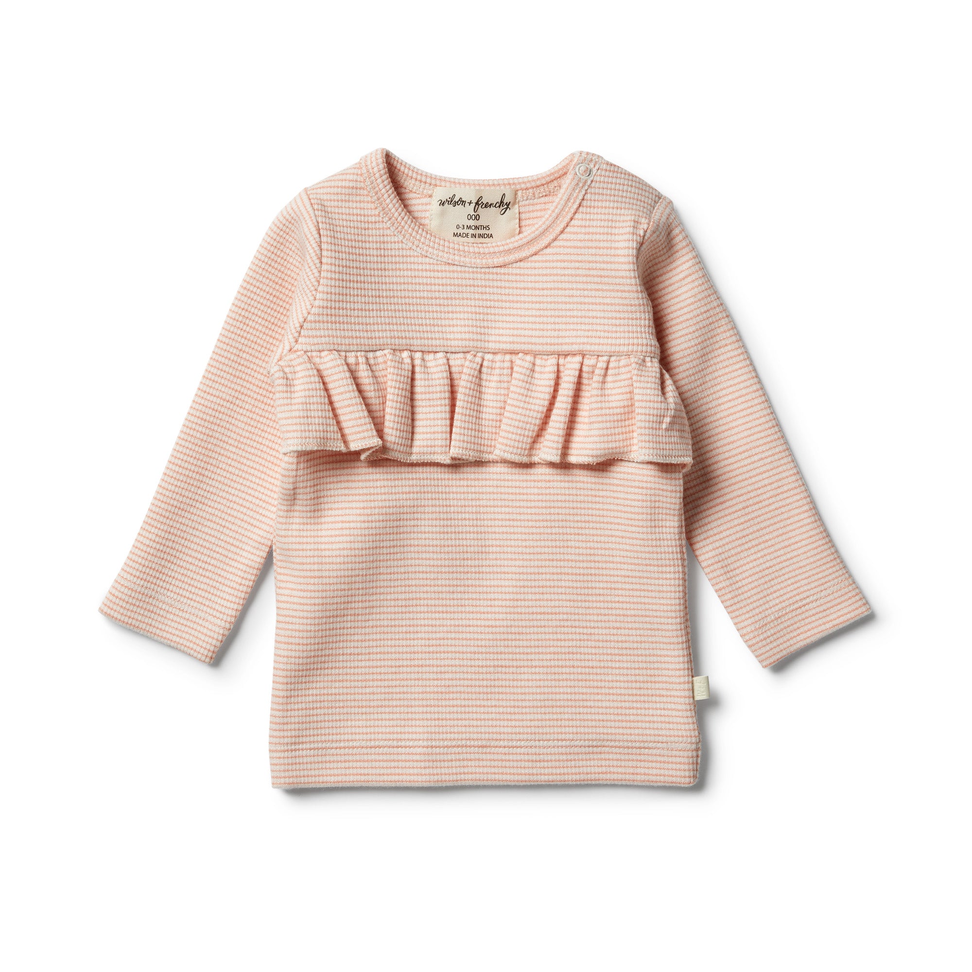 Wilson & Frenchy Organic Desert Flower Ruffle Top