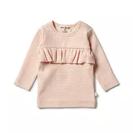 Wilson & Frenchy Organic Desert Flower Ruffle Top